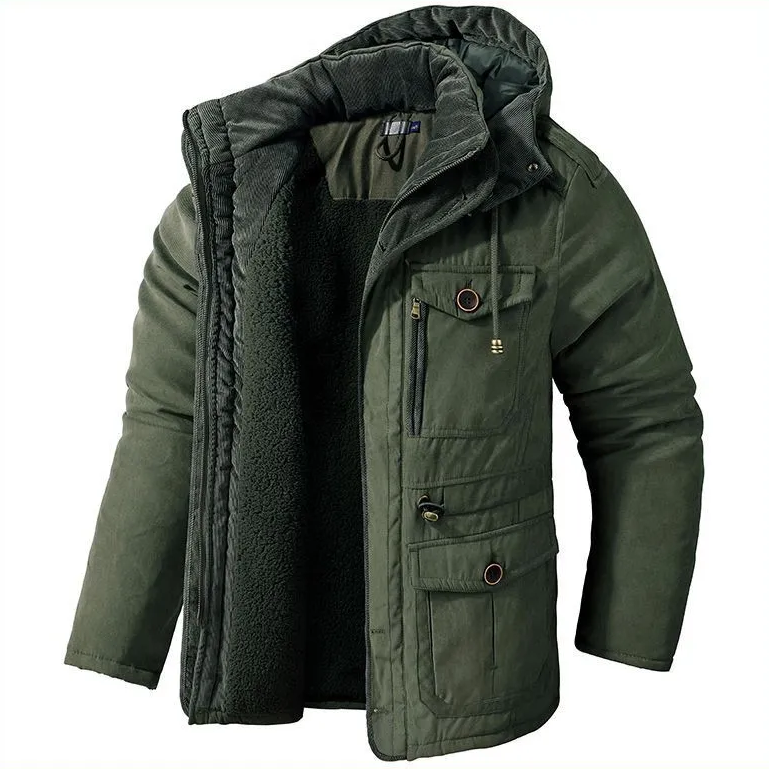 Herren Parka mit Kapuze | Winter