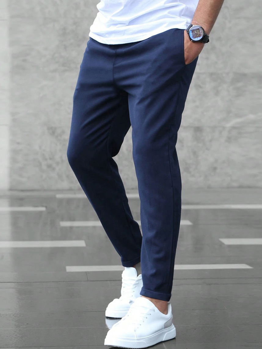 Herren Slim Fit Jogger Pants | Kordelzug