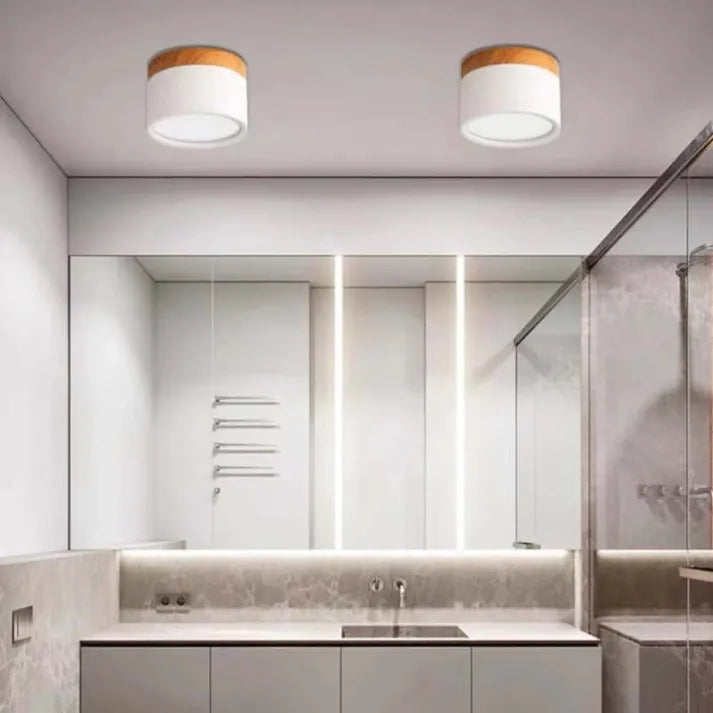 Wohnen | Zylindrische Deckenlampe