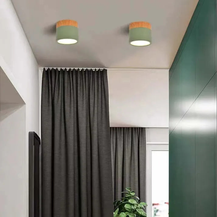 Wohnen | Zylindrische Deckenlampe