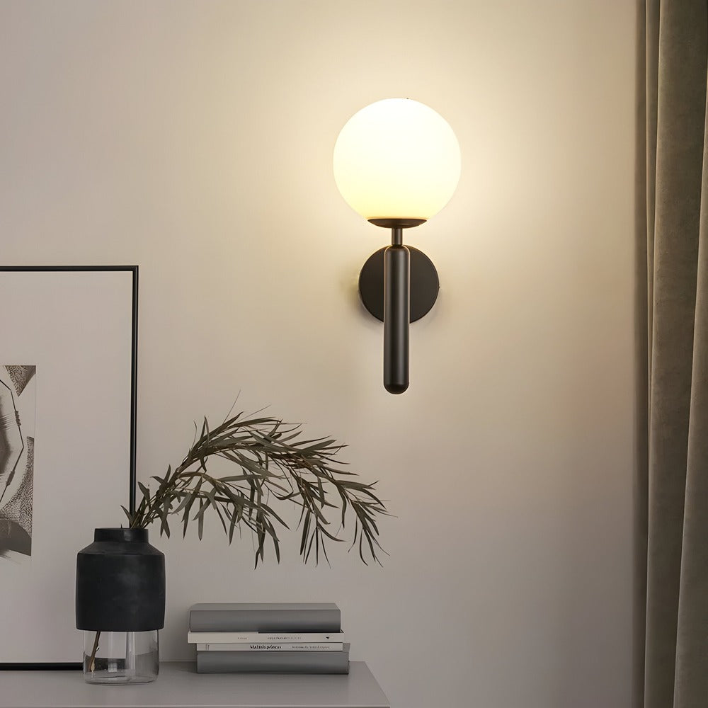 Moderne Wandleuchte mit dekorativem Note