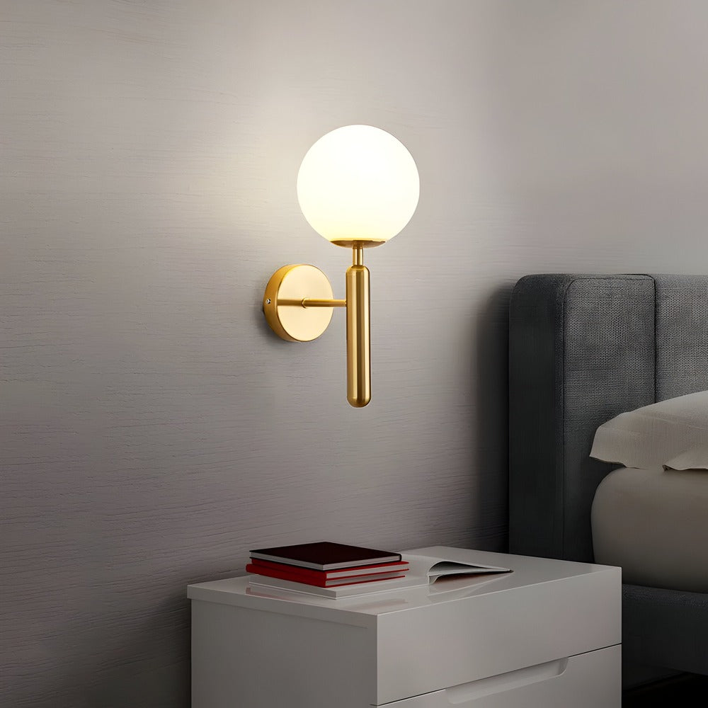 Moderne Wandleuchte mit dekorativem Note