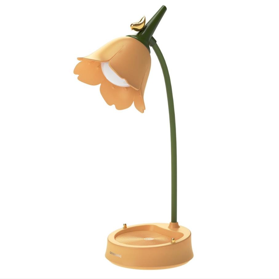 Blumenmotiv Schreibtischlampe für Lern und Arbeitsplätze