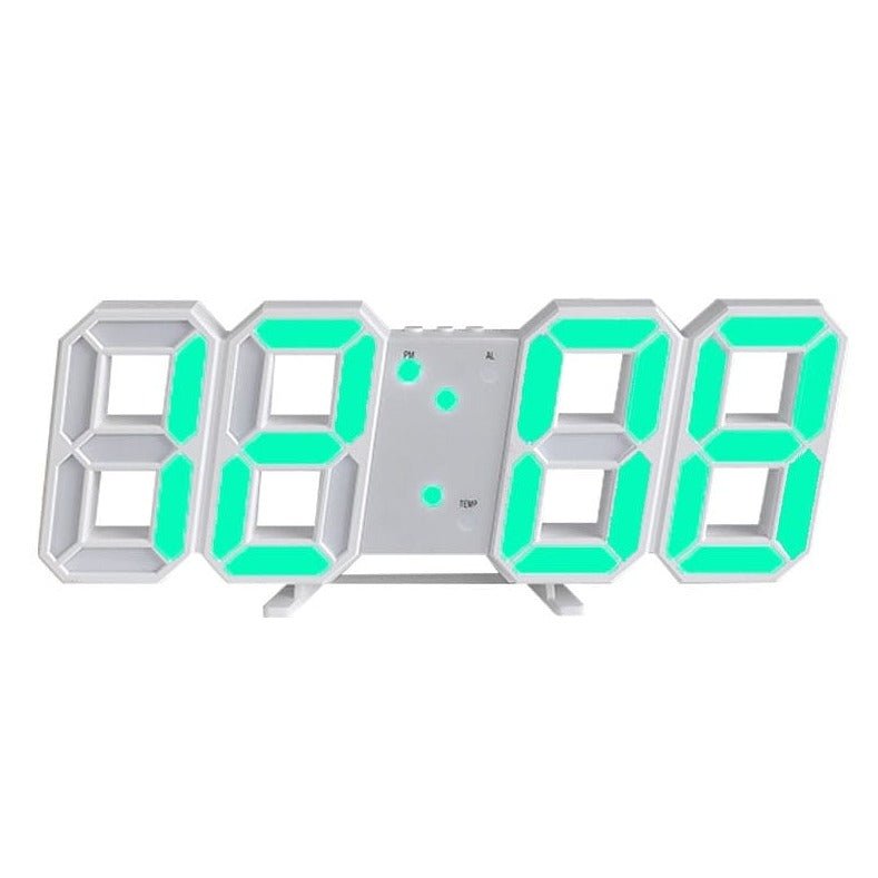 Moderne digitale LED-Wanduhr
