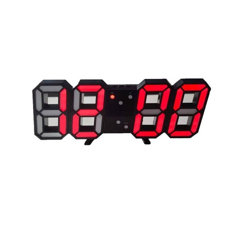 Moderne digitale LED-Wanduhr
