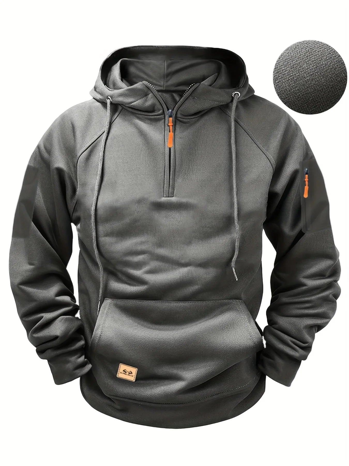 Herren Quarter Zip Hoodie | Casual