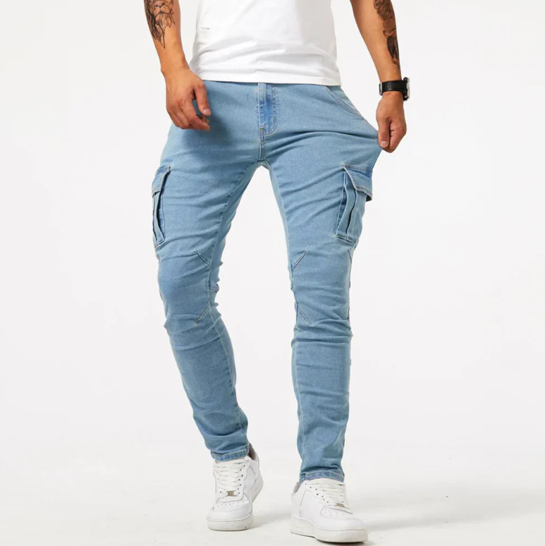 Herren Cargo Jeans | Skinny