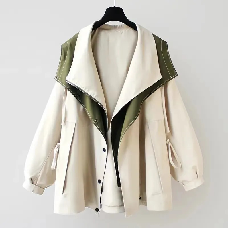 Damen Funktions-Windjacke | Mit Kapuze
