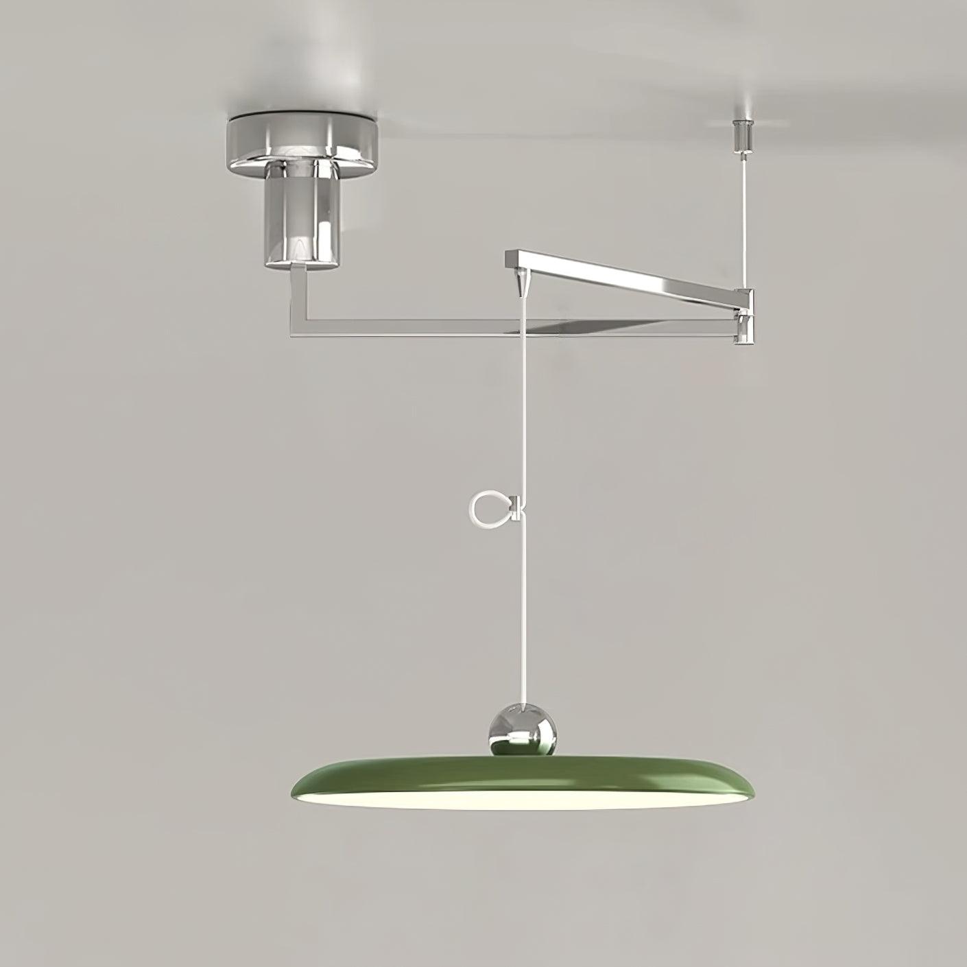 Hängelampe mit klarem Design