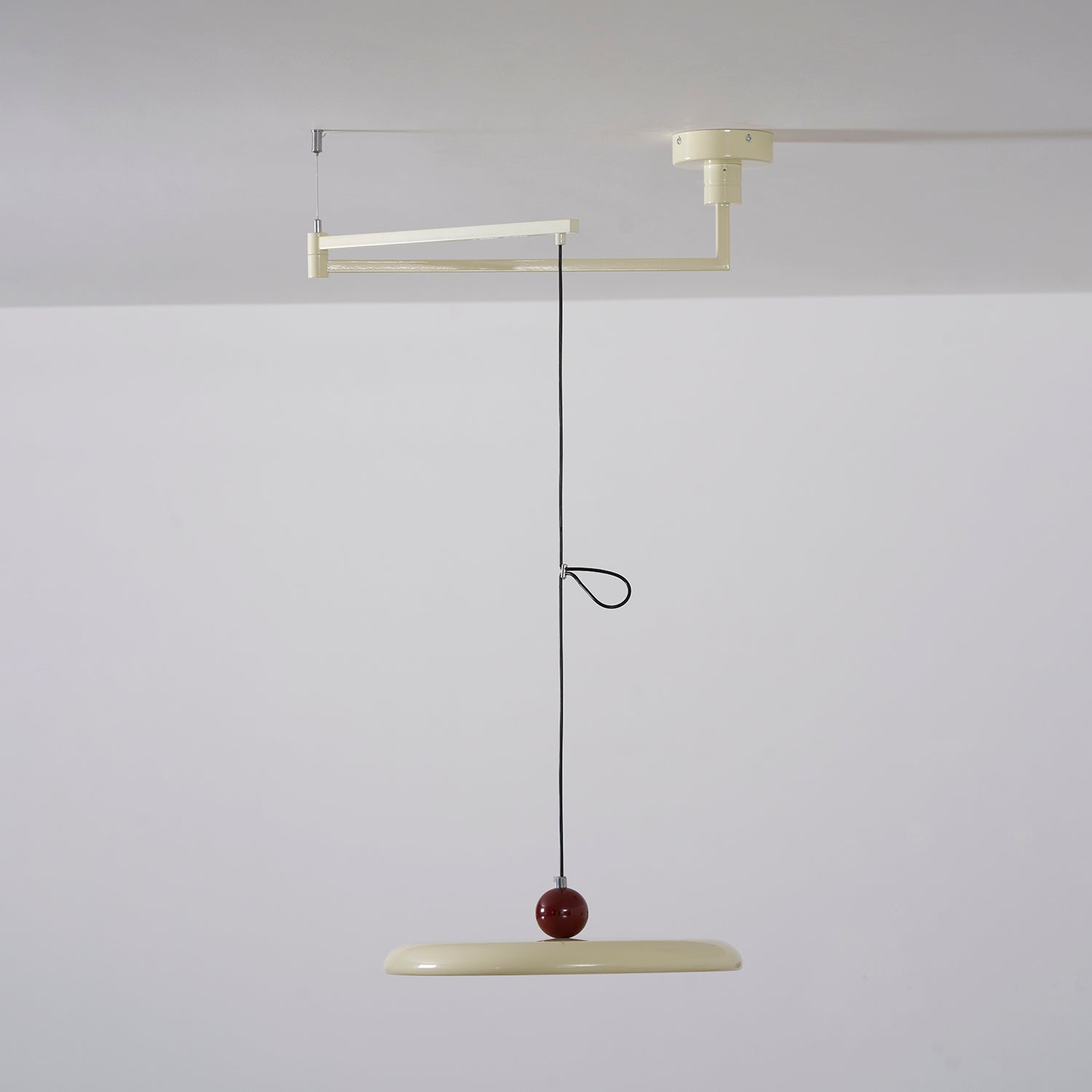 Hängelampe mit klarem Design