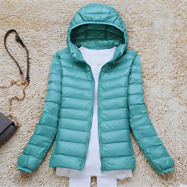 Damen Steppjacke Kurz | Kapuze