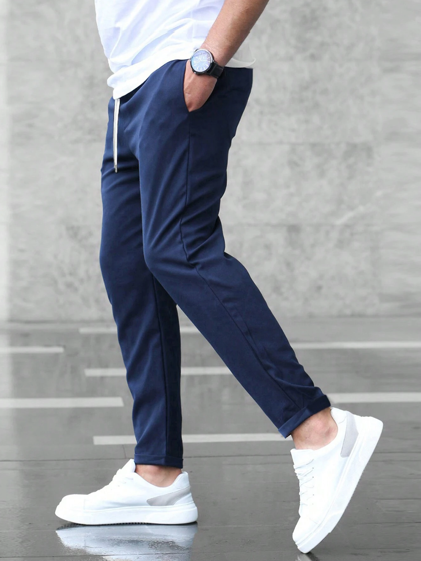 Herren Slim Fit Jogger Pants | Kordelzug