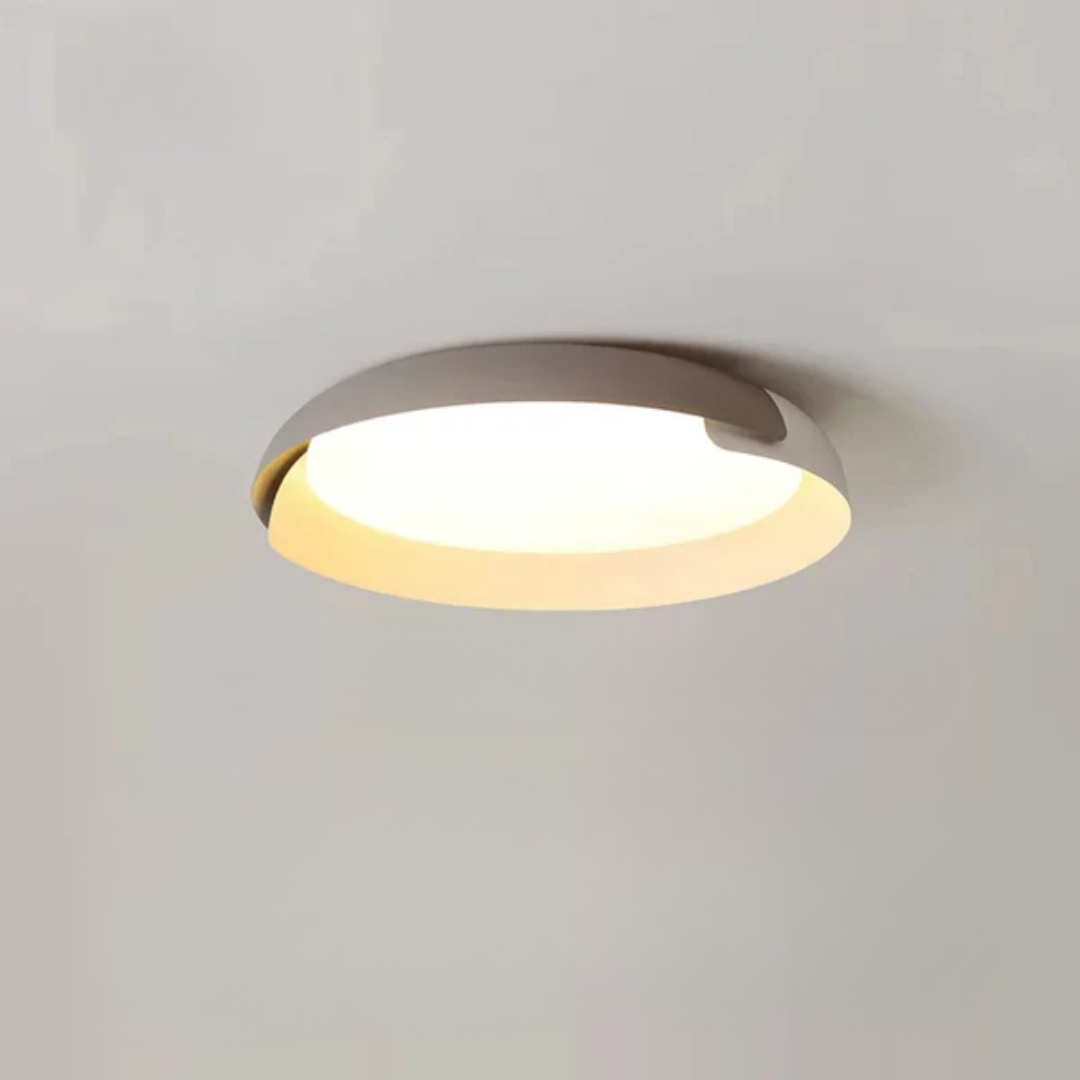 Esszimmerlampe im Holzoptik