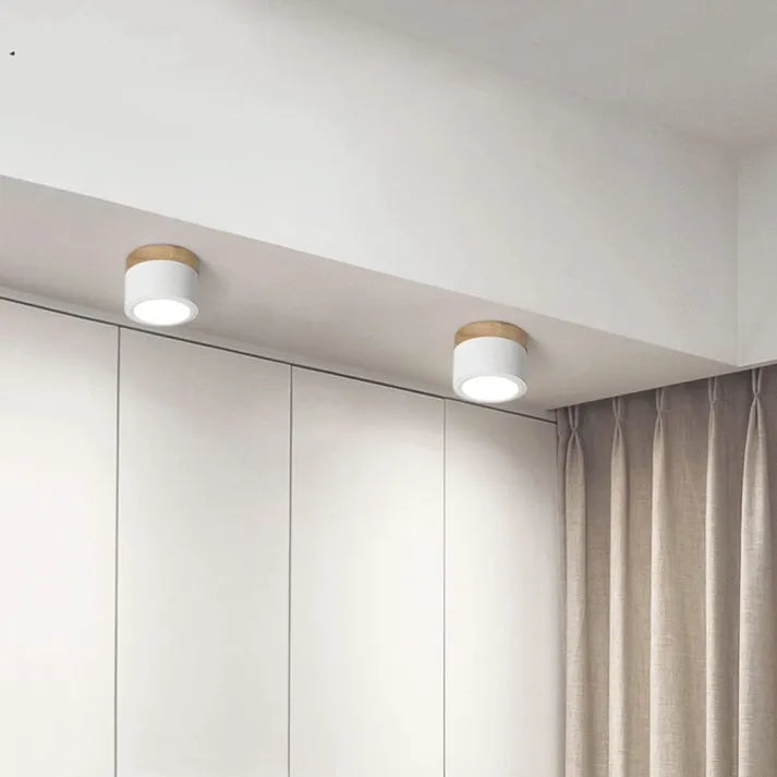 Wohnen | Zylindrische Deckenlampe
