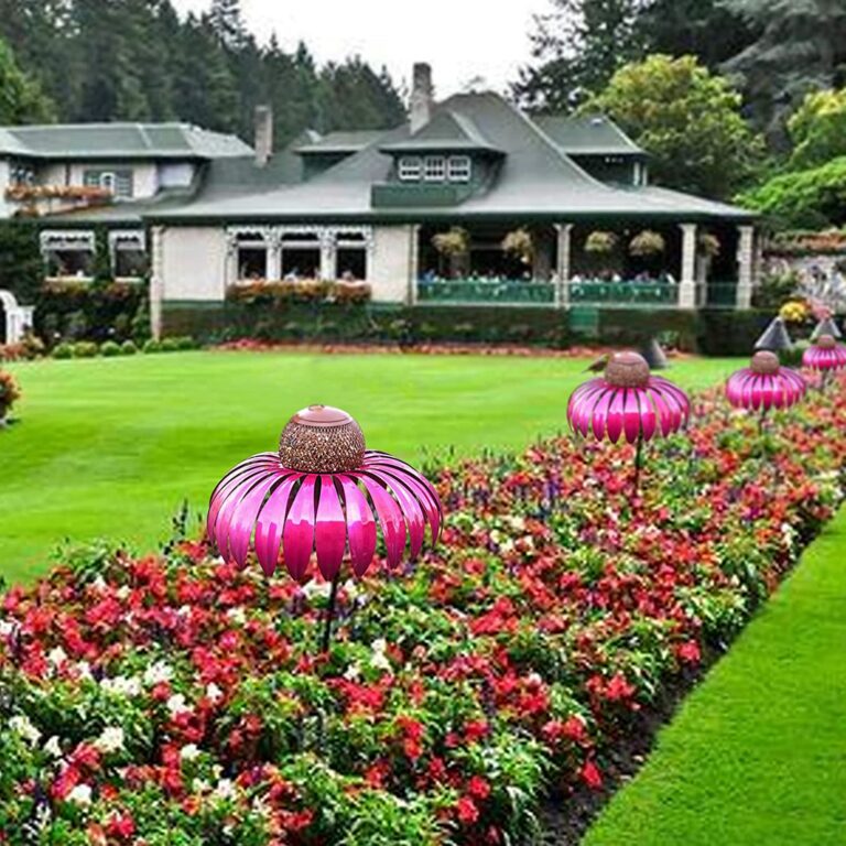 Vogelfutterstation im Blumen-Design | Garden Dekoration
