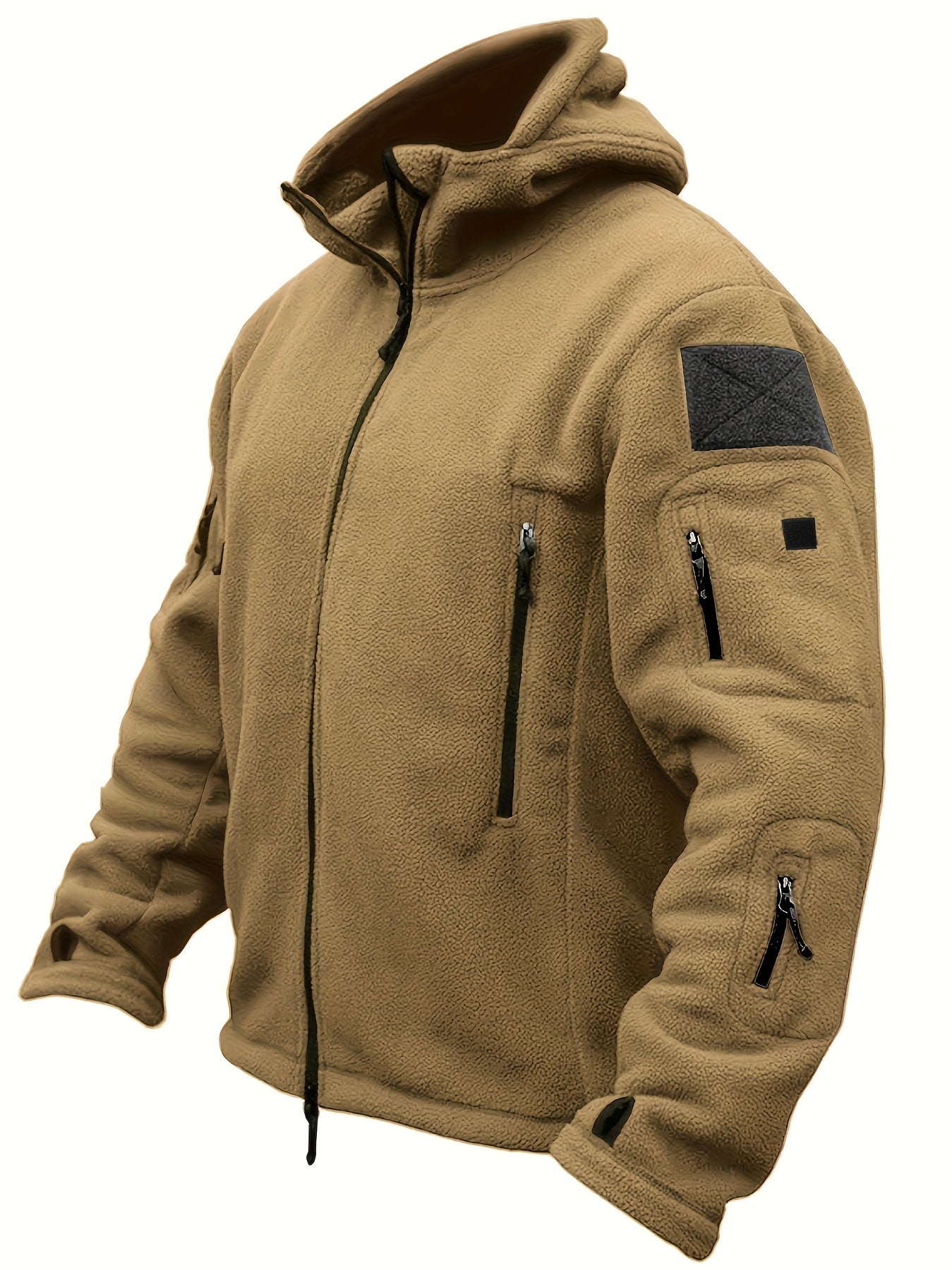 Herren Kapuzen-Reißverschlussjacke