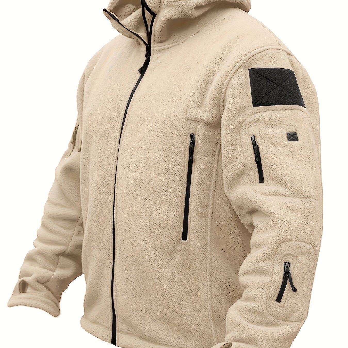 Herren Kapuzen-Reißverschlussjacke