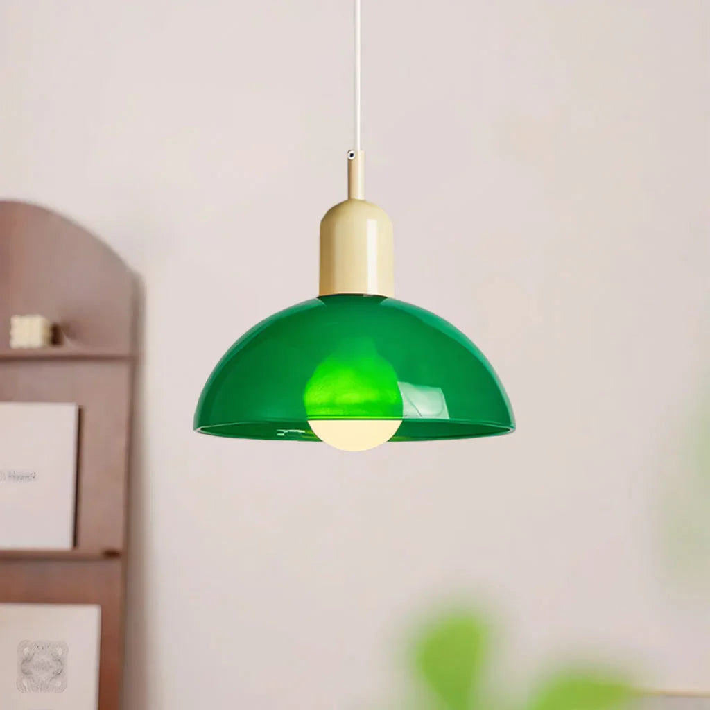 Bunte runde Hängelampe für moderne Räume