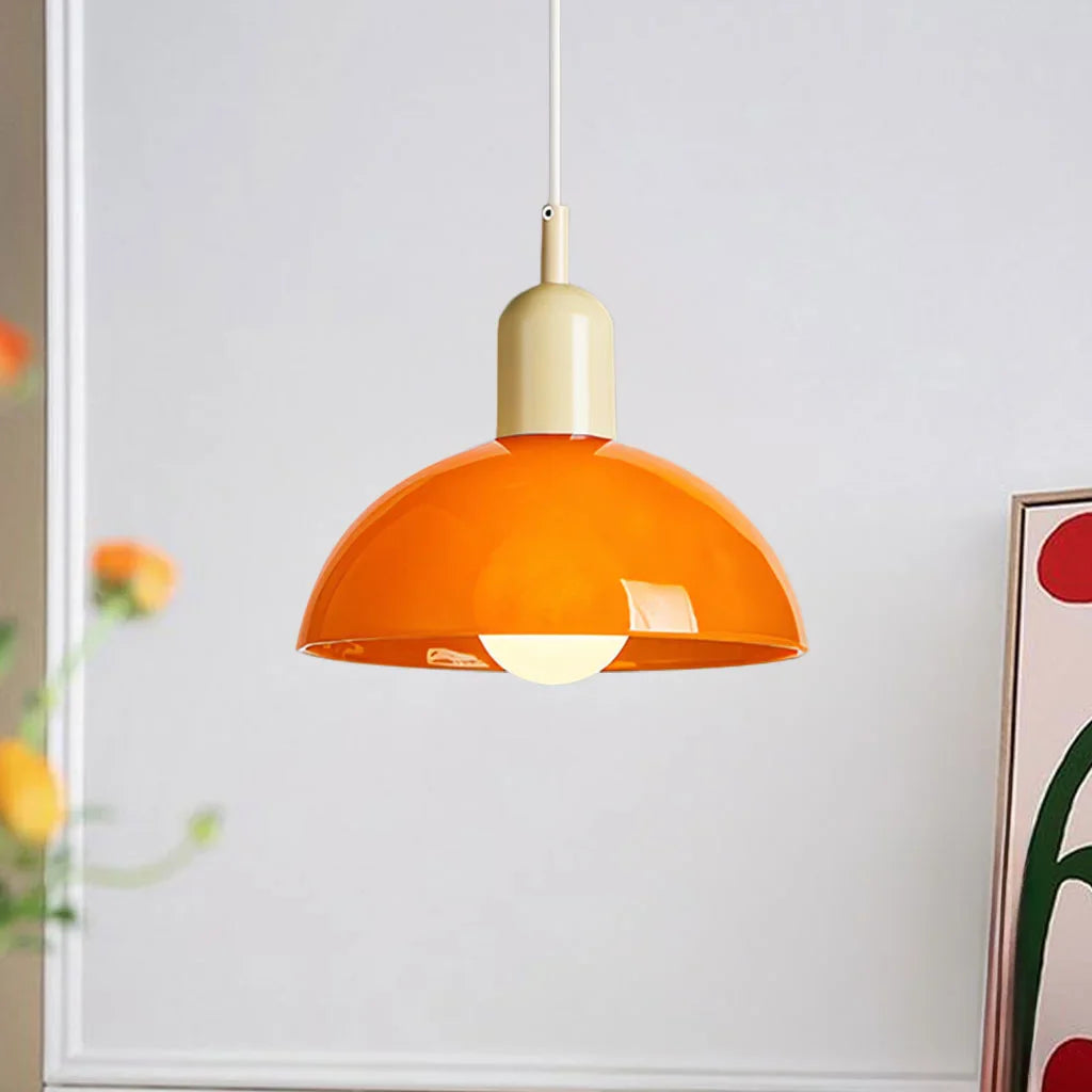 Bunte runde Hängelampe für moderne Räume