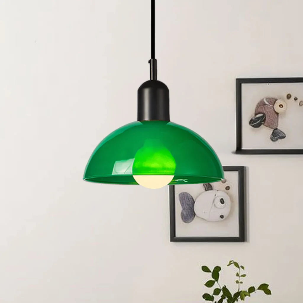 Bunte runde Hängelampe für moderne Räume