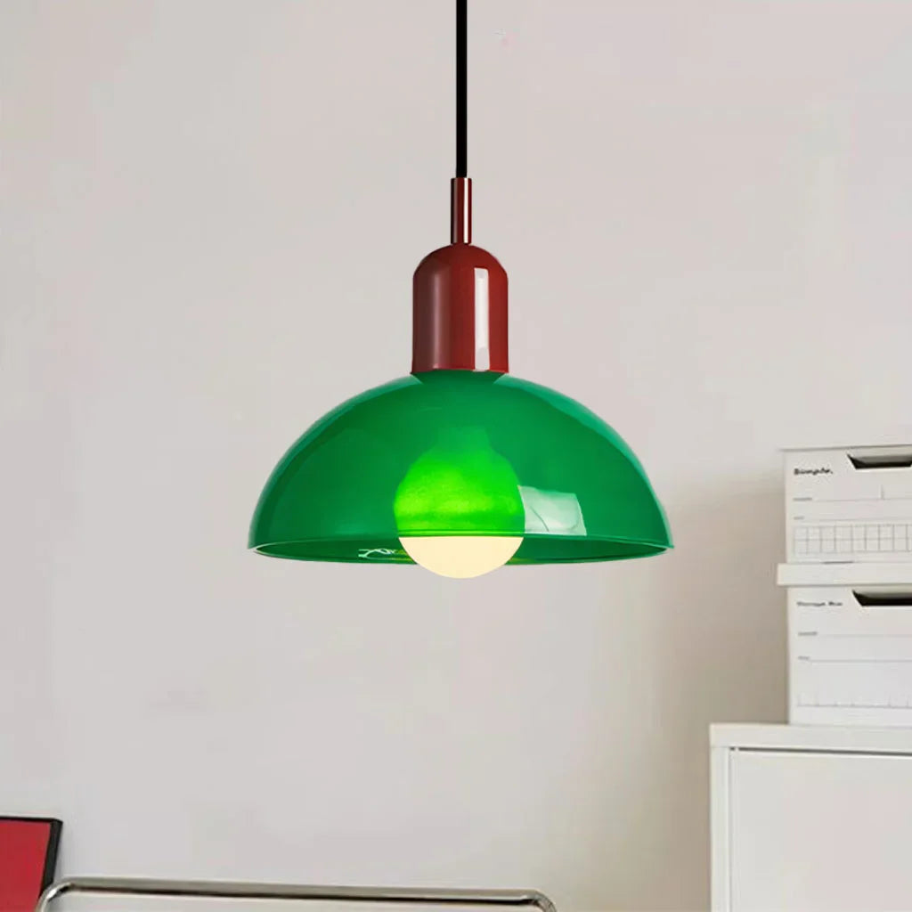Bunte runde Hängelampe für moderne Räume