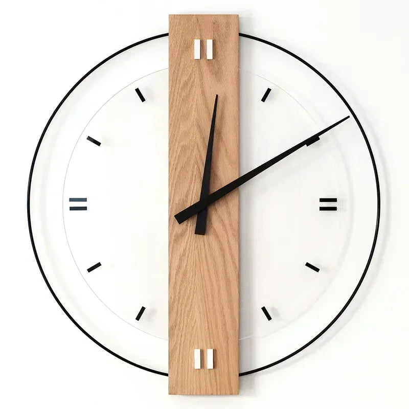 Wohnen Dekorative Rund Wanduhr | Minimalistisch