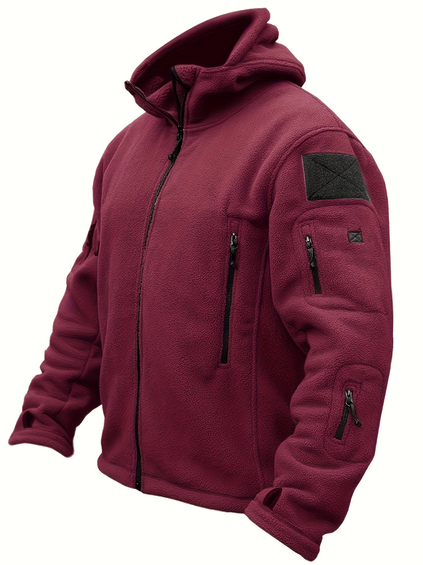 Herren Kapuzen-Reißverschlussjacke