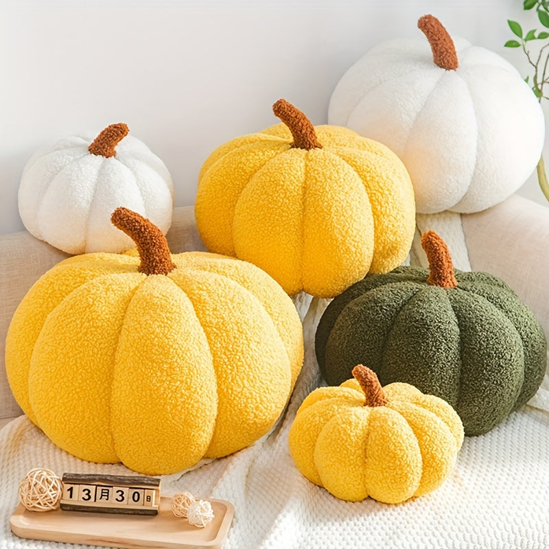 Kürbis Kissen Deko | Weiches Wohnaccessoire für Herbst & Halloween