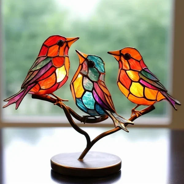 Bunter Vogel | Wohnaccessoire