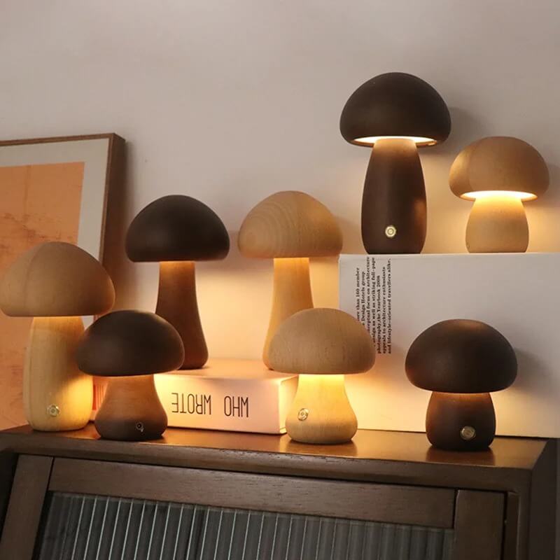 Wohnen Beleuchtung | Pilzförmige Nachtlampe