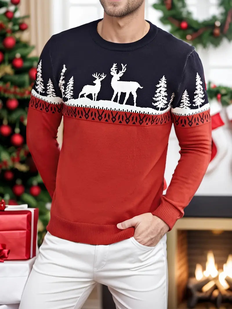 Herren Weihnachts Pullover | Klassischer Winterstil