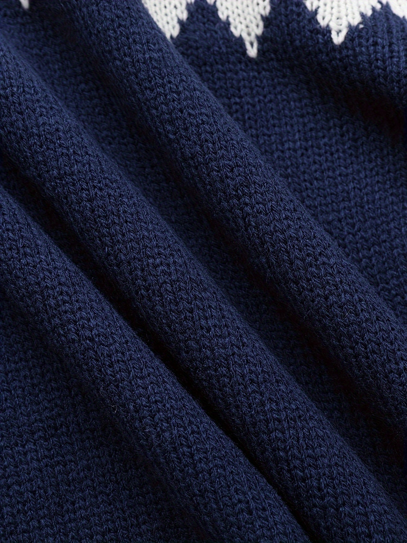 Damen Winter Norweger-Pullover