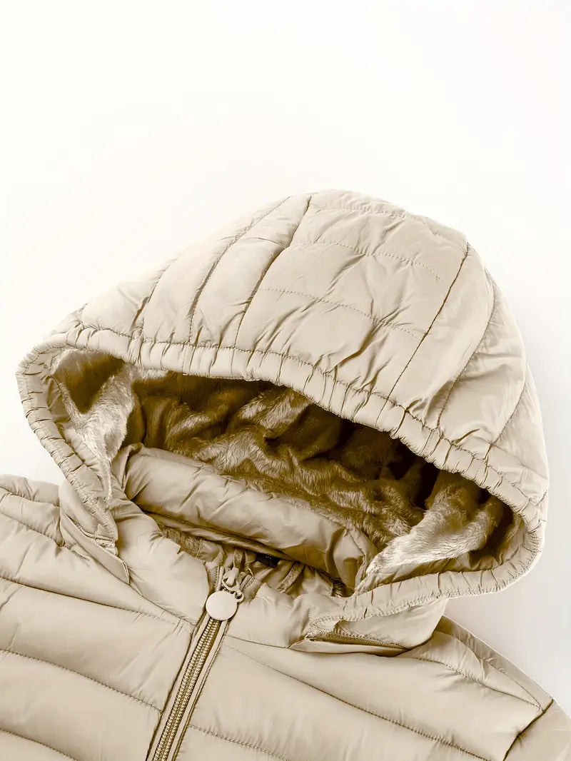 Damen Steppjacke mit Kapuze | Outdoor