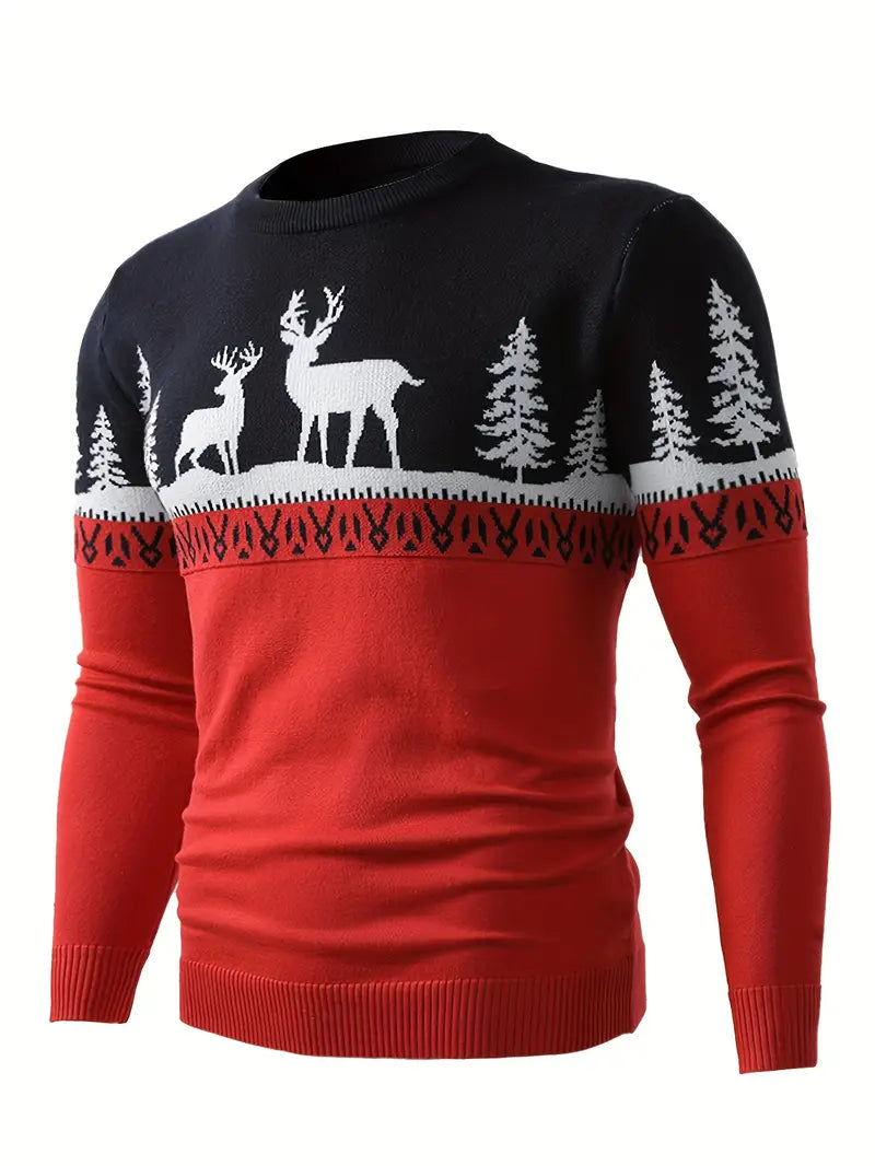 Herren Weihnachts Pullover | Klassischer Winterstil