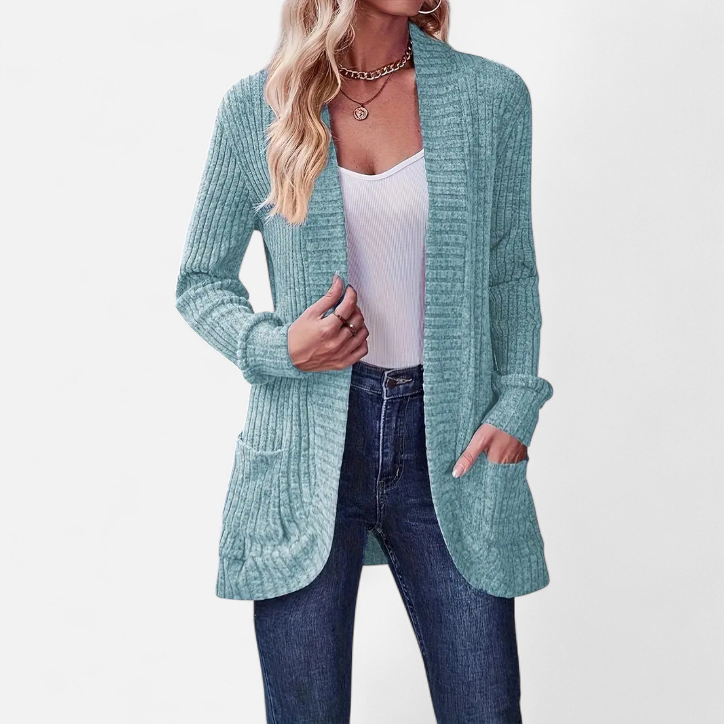 Damen Strickjacke | Lange Ärmel