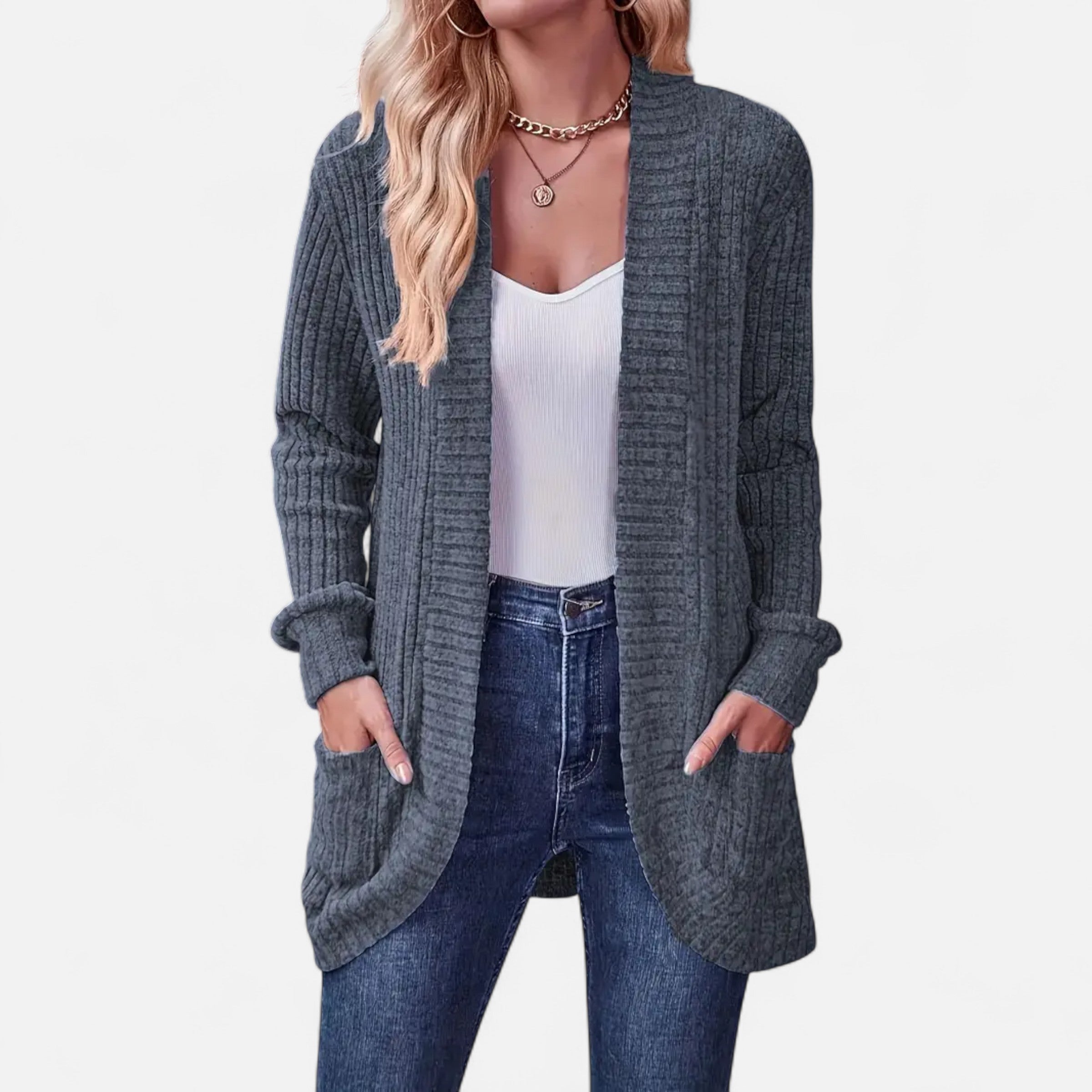 Damen Strickjacke | Lange Ärmel