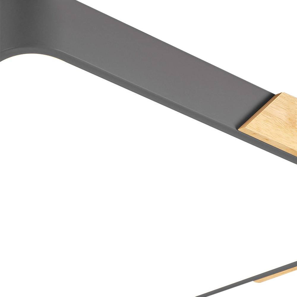Deckenlampe modern | Rechteckig flach