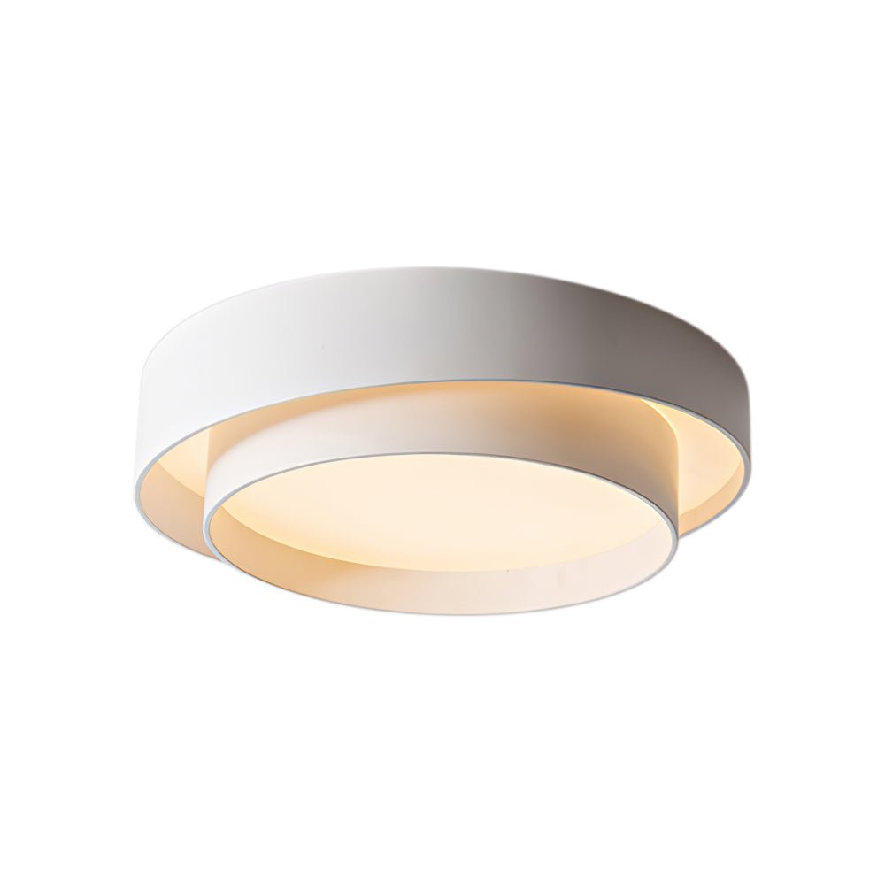 Deckenlampe modern | Runde Ringe flach