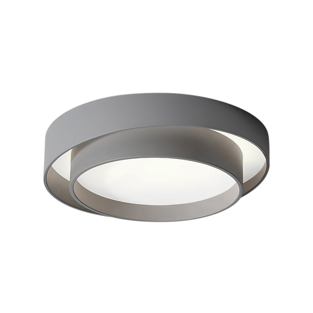 Deckenlampe modern | Runde Ringe flach