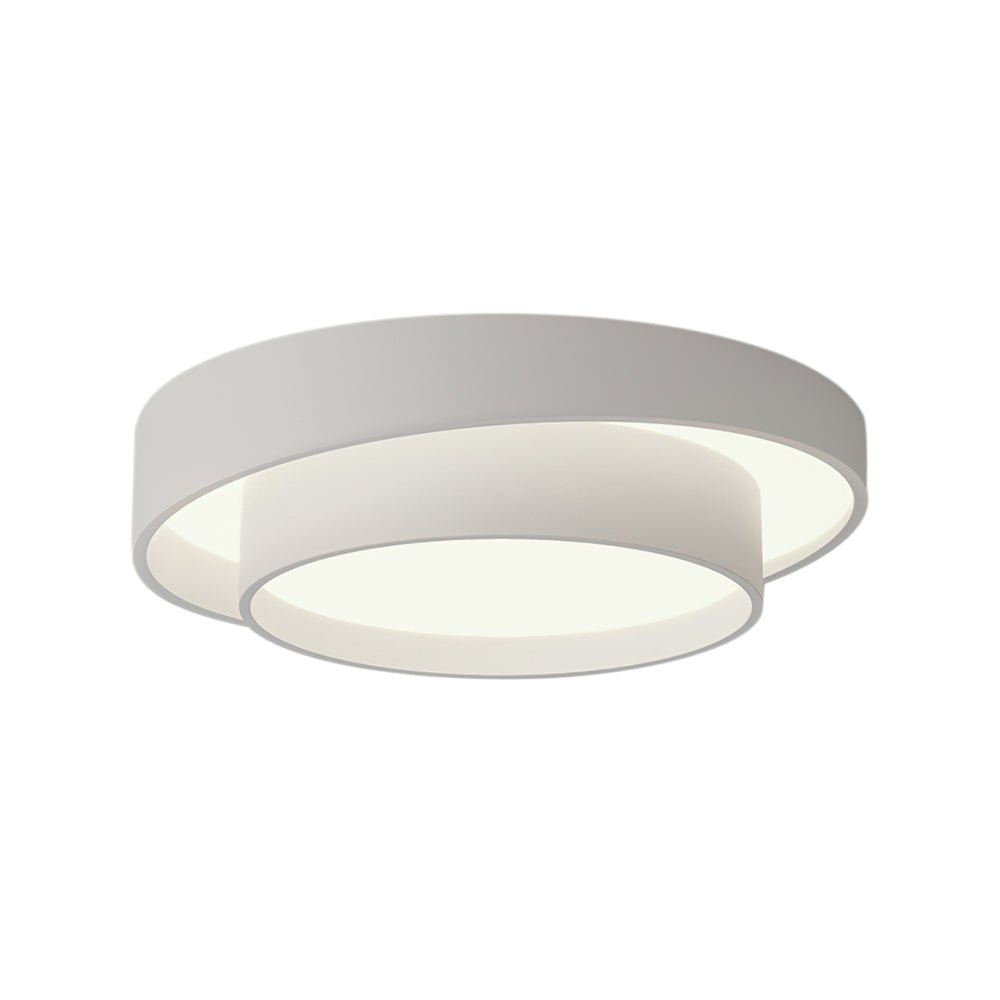 Deckenlampe modern | Runde Ringe flach