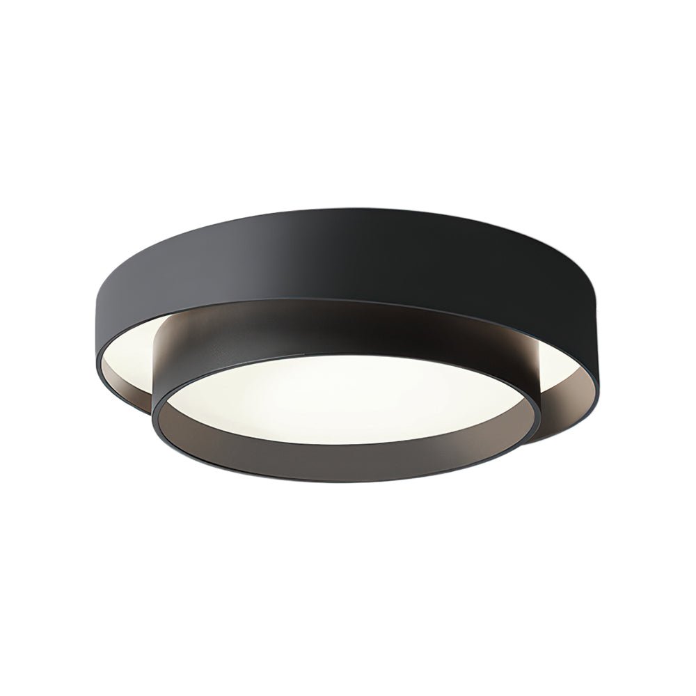 Deckenlampe modern | Runde Ringe flach