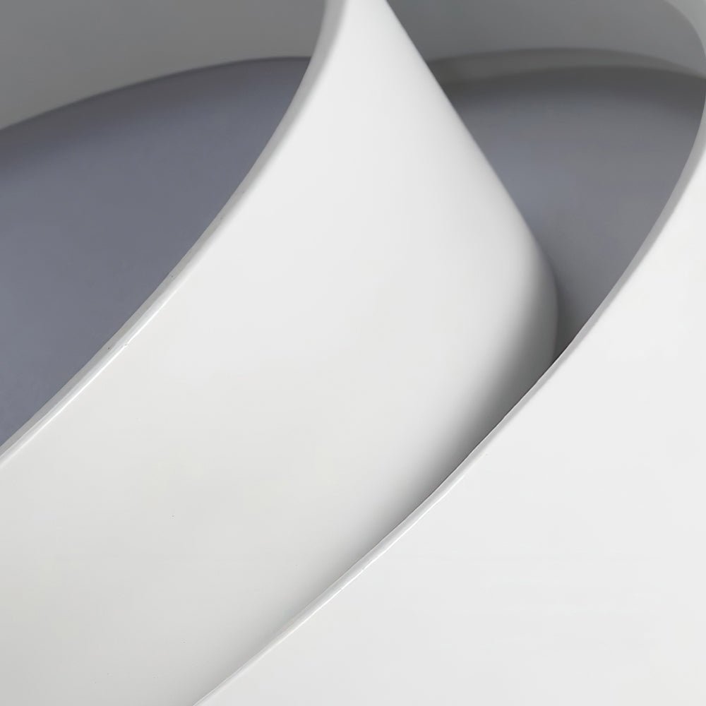 Deckenlampe modern | Runde Ringe flach