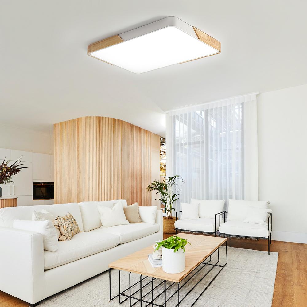 Deckenlampe modern | Rechteckig flach