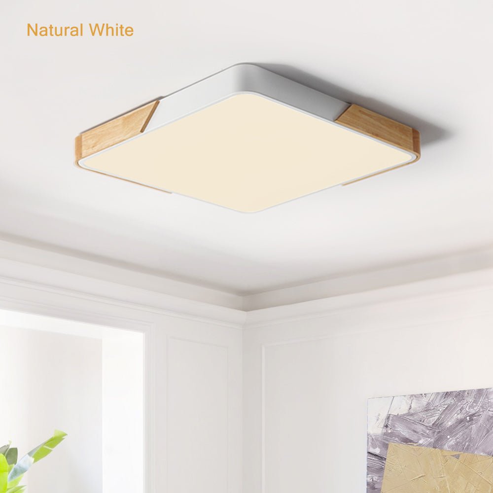 Deckenlampe modern | Rechteckig flach