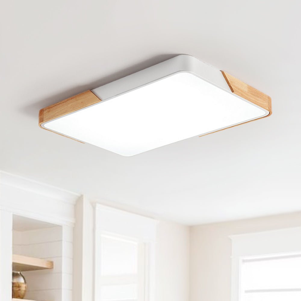 Deckenlampe modern | Rechteckig flach