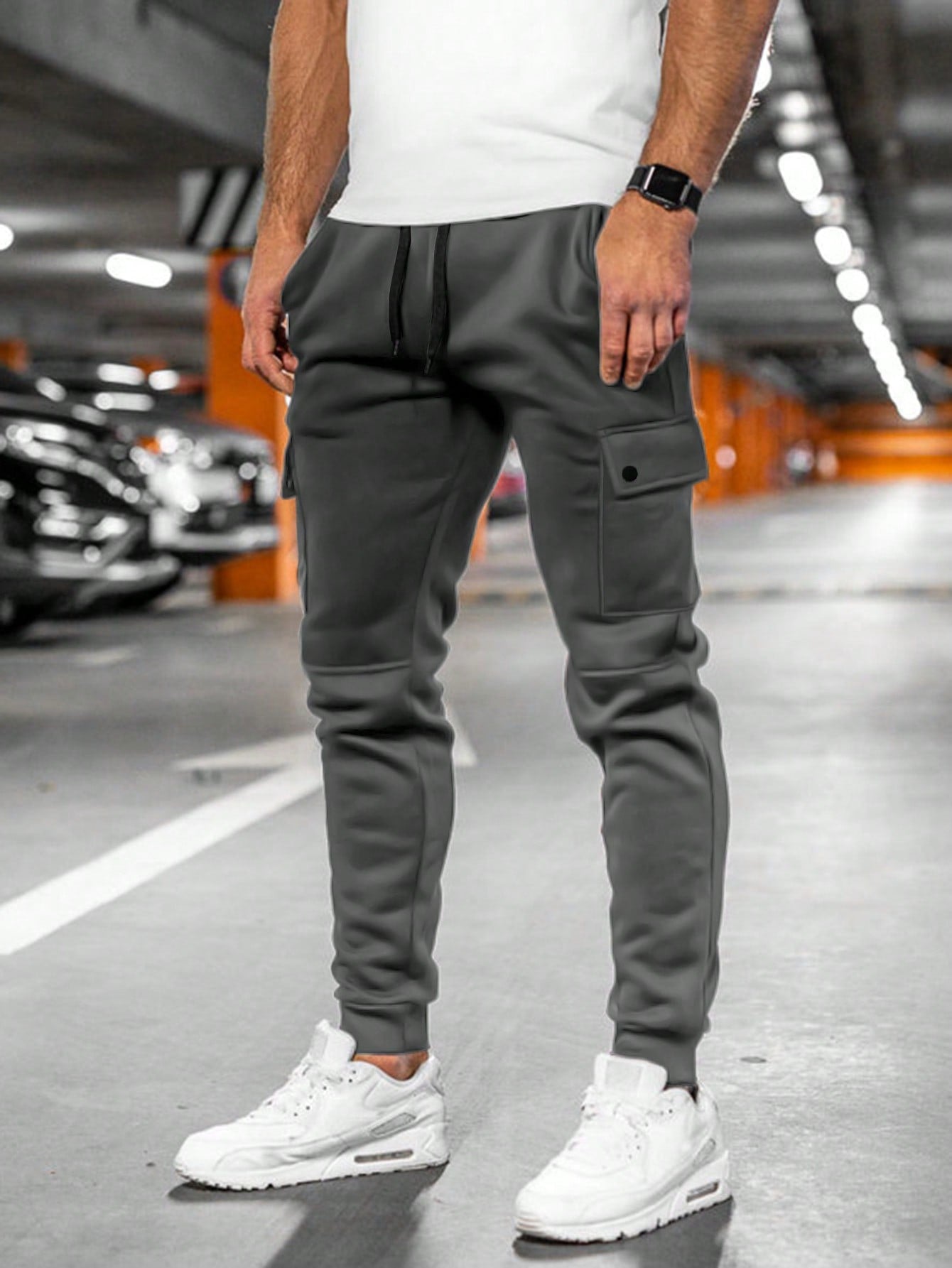 Herren Cargo Jogger Hose | Flip Pocket