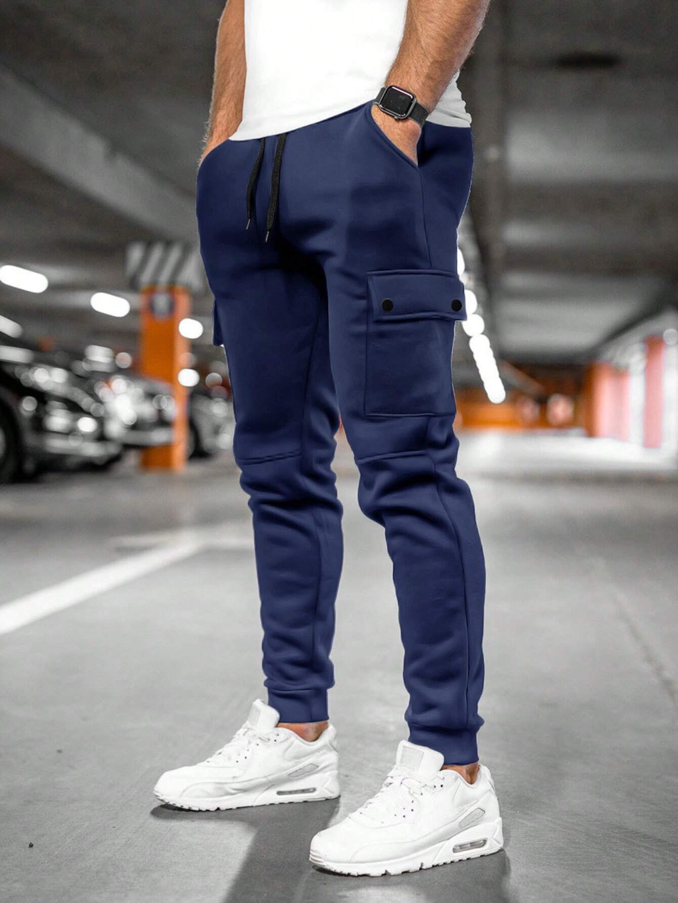 Herren Cargo Jogger Hose | Flip Pocket