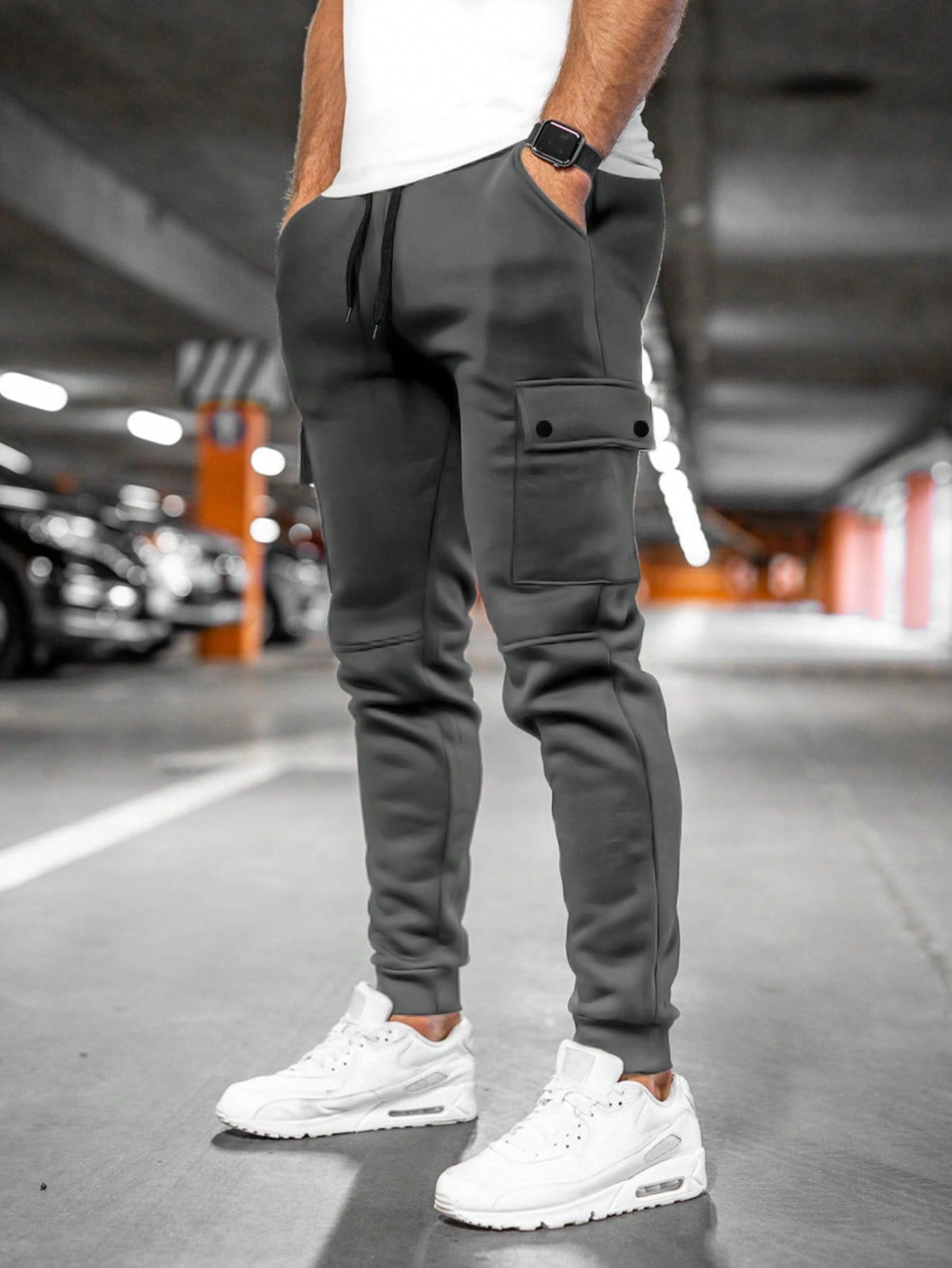 Herren Cargo Jogger Hose | Flip Pocket