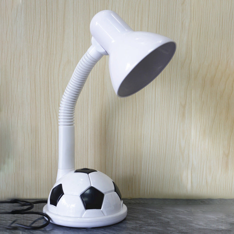 Schreibtischlampe in Ballform