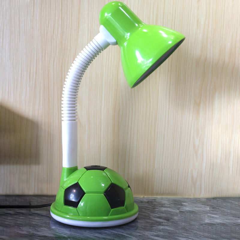 Schreibtischlampe in Ballform